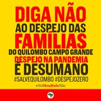 Ameaça de despejo no campo: nova ameaça de despejo do quilombo Campo Grande em Minas Gerais