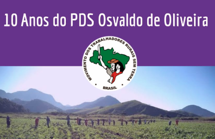 10 anos do assentamento Osvaldo de Oliveira