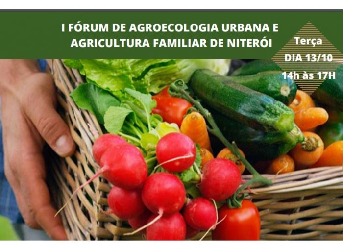 I Fórum de Agroecologia Urbana e Agricultura Familiar Urbana de Niterói